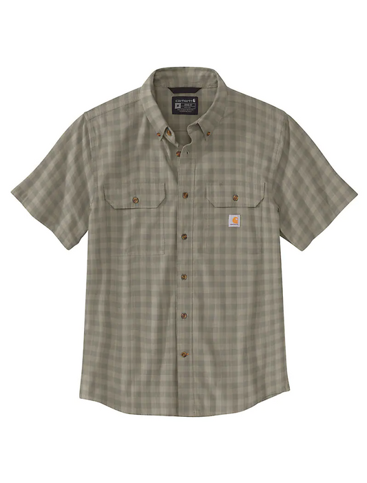 Carhartt Lose Fit Midweight Short-Sleeve Plaid Shirt