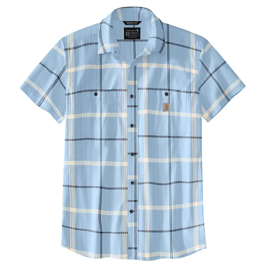 Carhartt Rugged Flex Relaxed Fit Short Sleeve Plaid Shirt