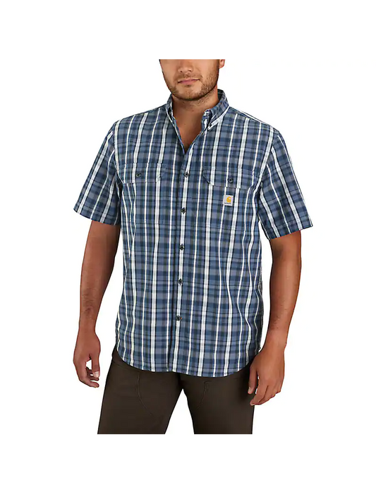 Carhartt Lose Fit Midweight Short-Sleeve Plaid Shirt