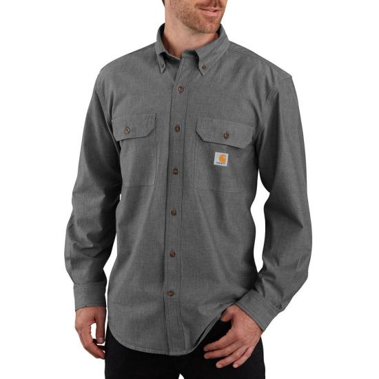 Almost Gone✨ Carhartt Loose Fit Black Chambray