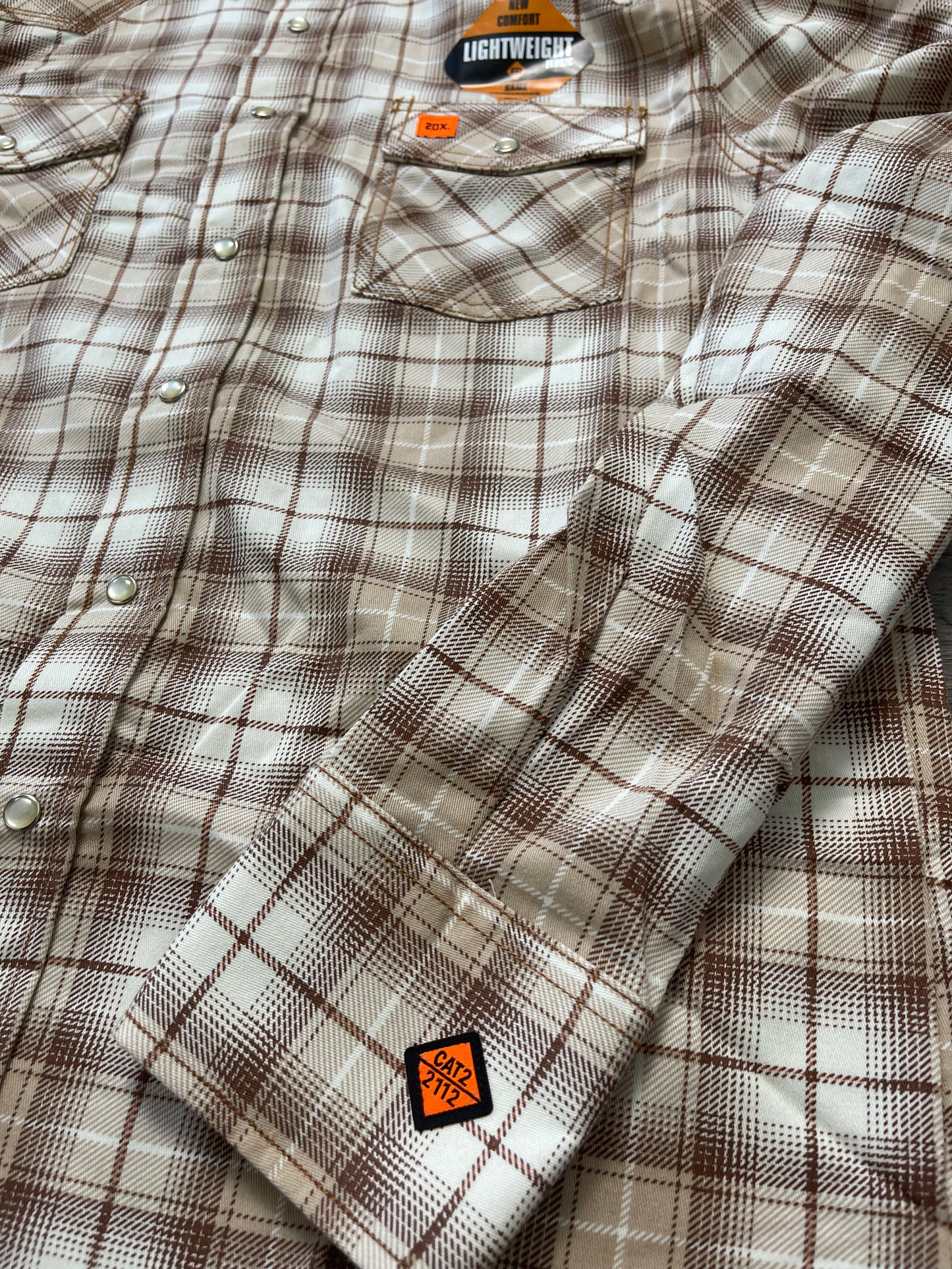 Wrangler FR Pearl Snap Button Down