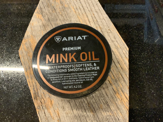 Ariat Premium Mink Oil