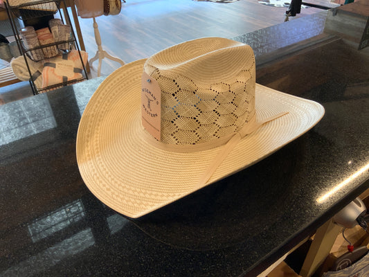 Rodeo Muleshoe Hat Ivory Band -Atwood