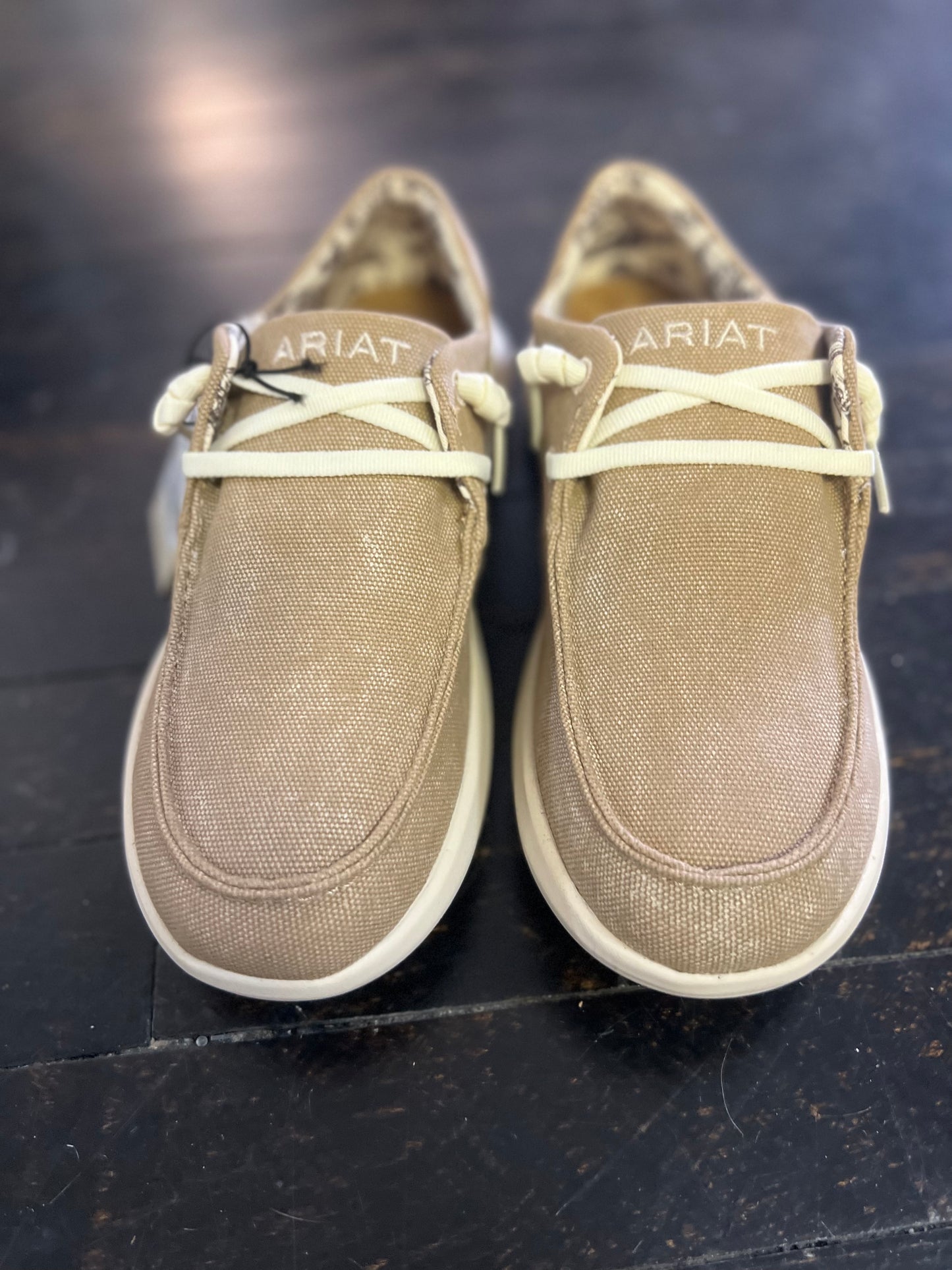 Ariat Hilo Washed Tan Canvas