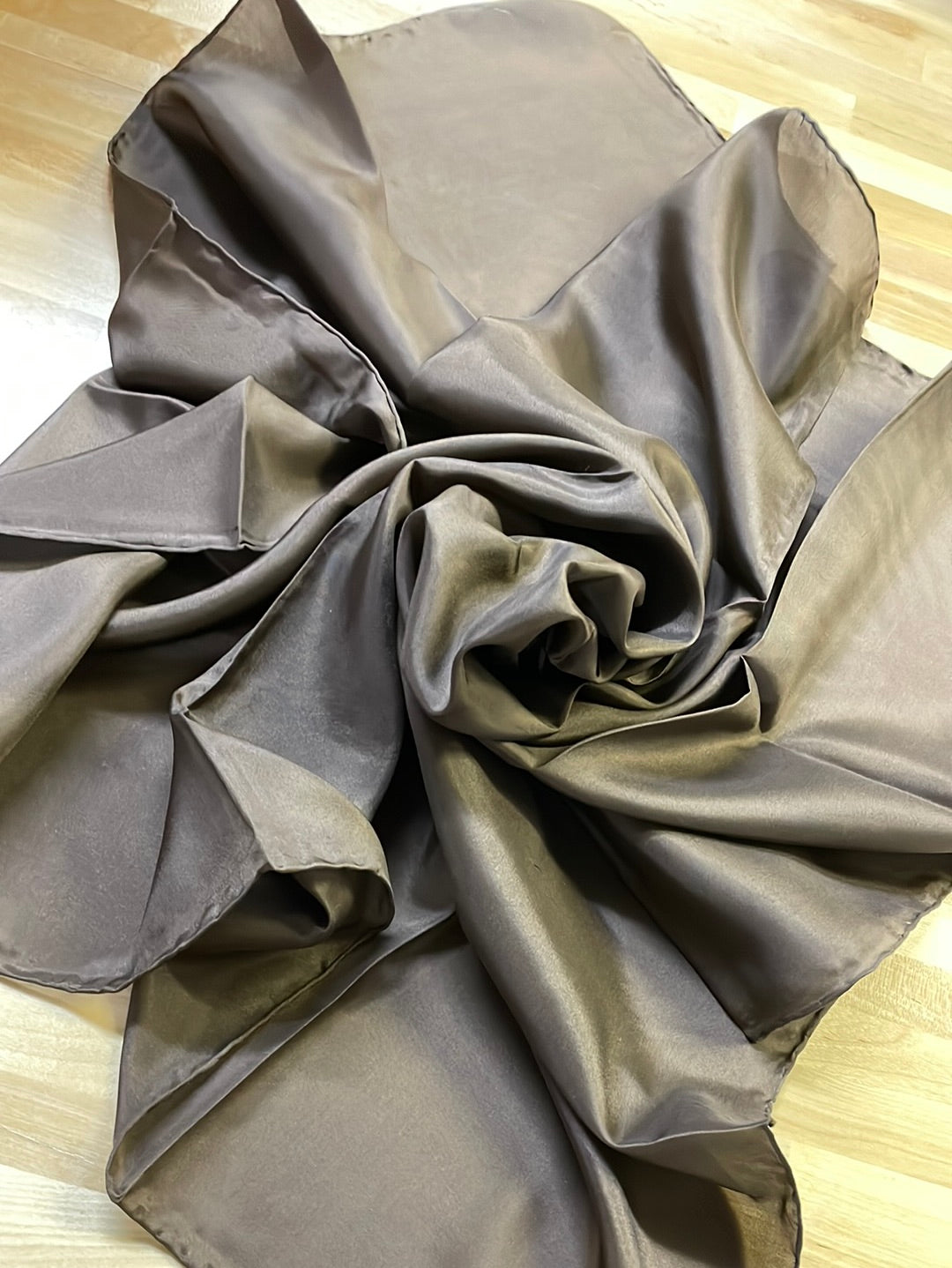 Solid Chocolate Wild Rag - full size