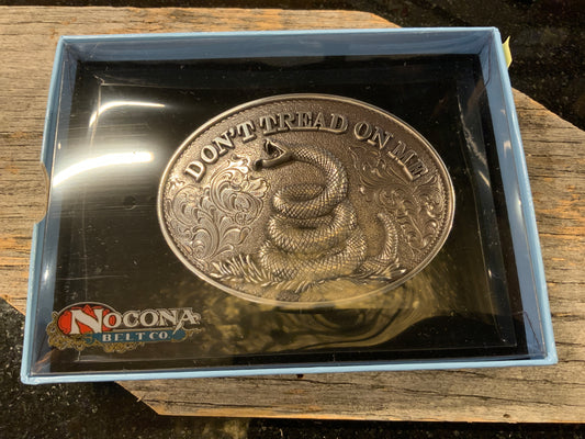 Nocona Don’t Tread On Me Belt Buckle