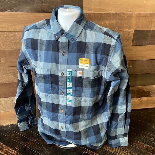 Carhartt Rugged Flex Flannel Long Sleeve Plaid Shirt