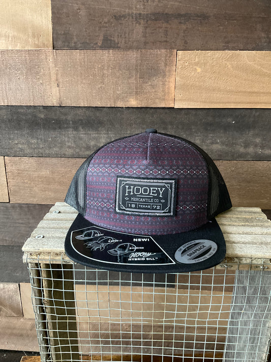 Doc Hooey Red/Black SnapBack