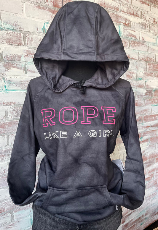 Sale ✨ Hooey Rope Like a Girl Marbled Hoodie