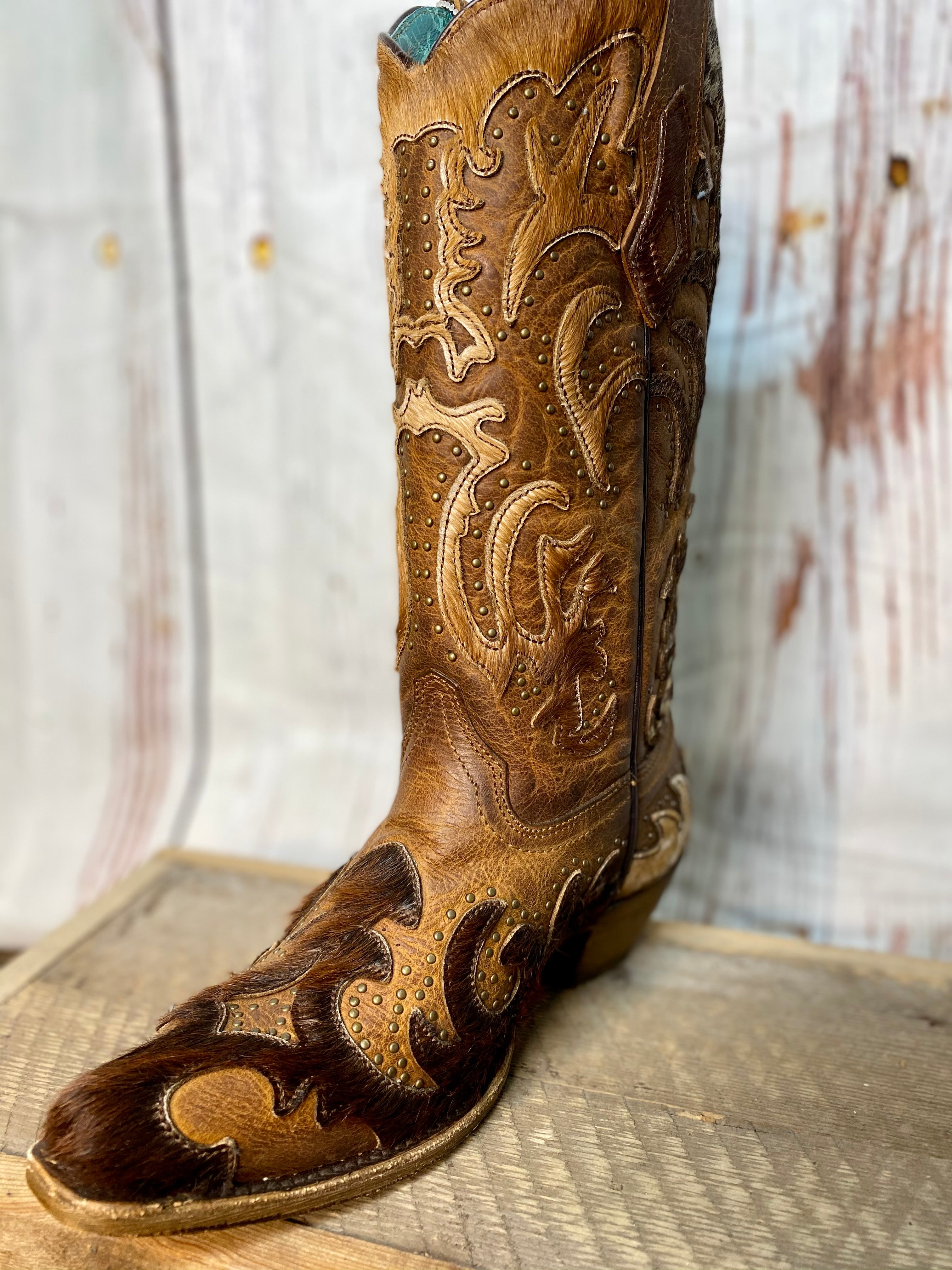 Women's hotsell cowhide boots