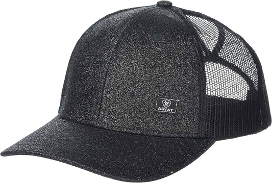 Ariat Ladies Glitter Messy Bun Hat