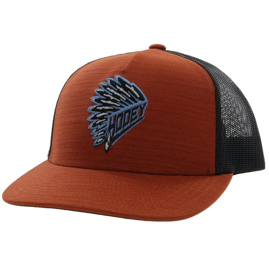 Quanah Orange/Black Hooey Hat