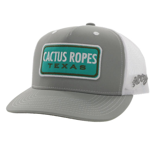 Cactus Ropes Hooey Snapback Gray and Teal