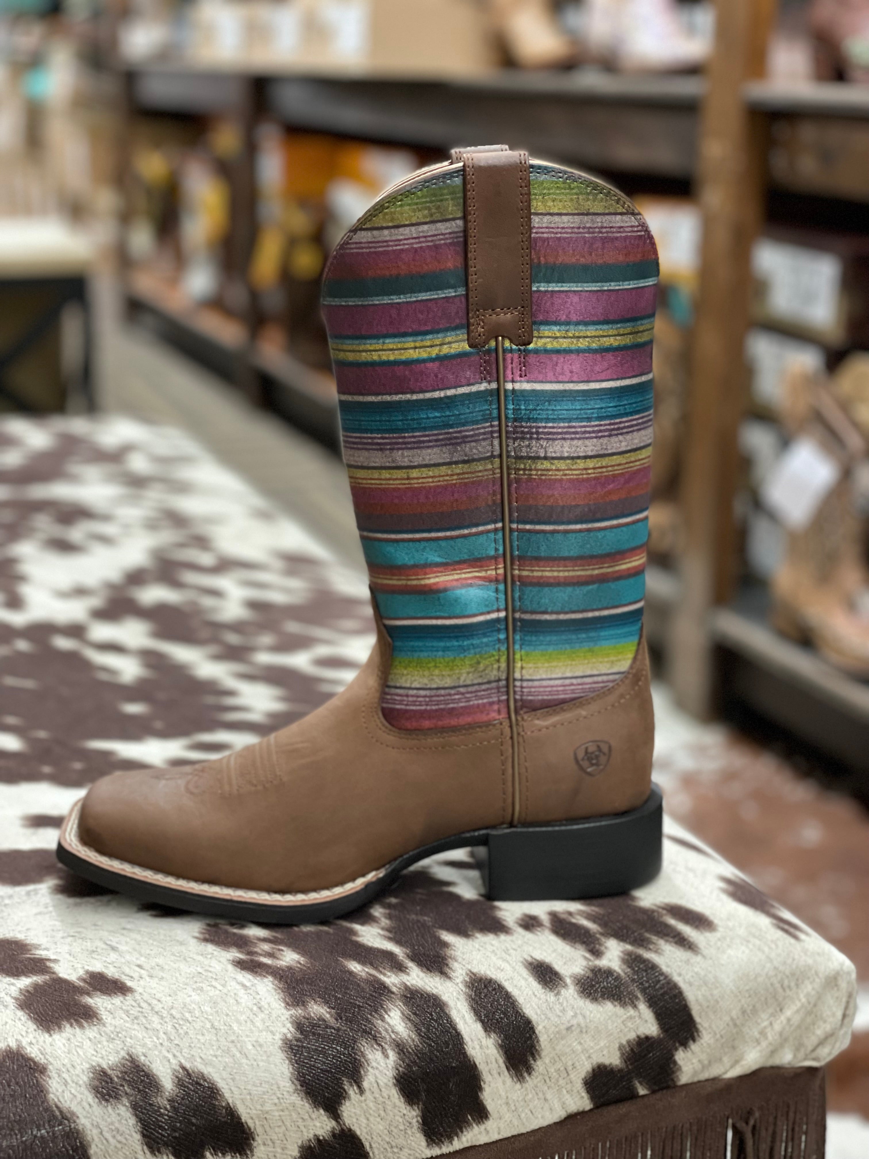 Serape Ariat Square Toe Women s Boots