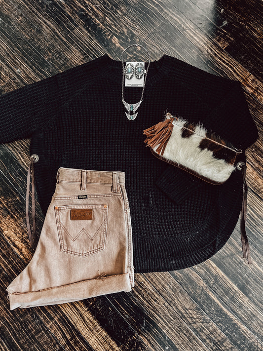 Almost Gone ✨ The Rye concho sweater
