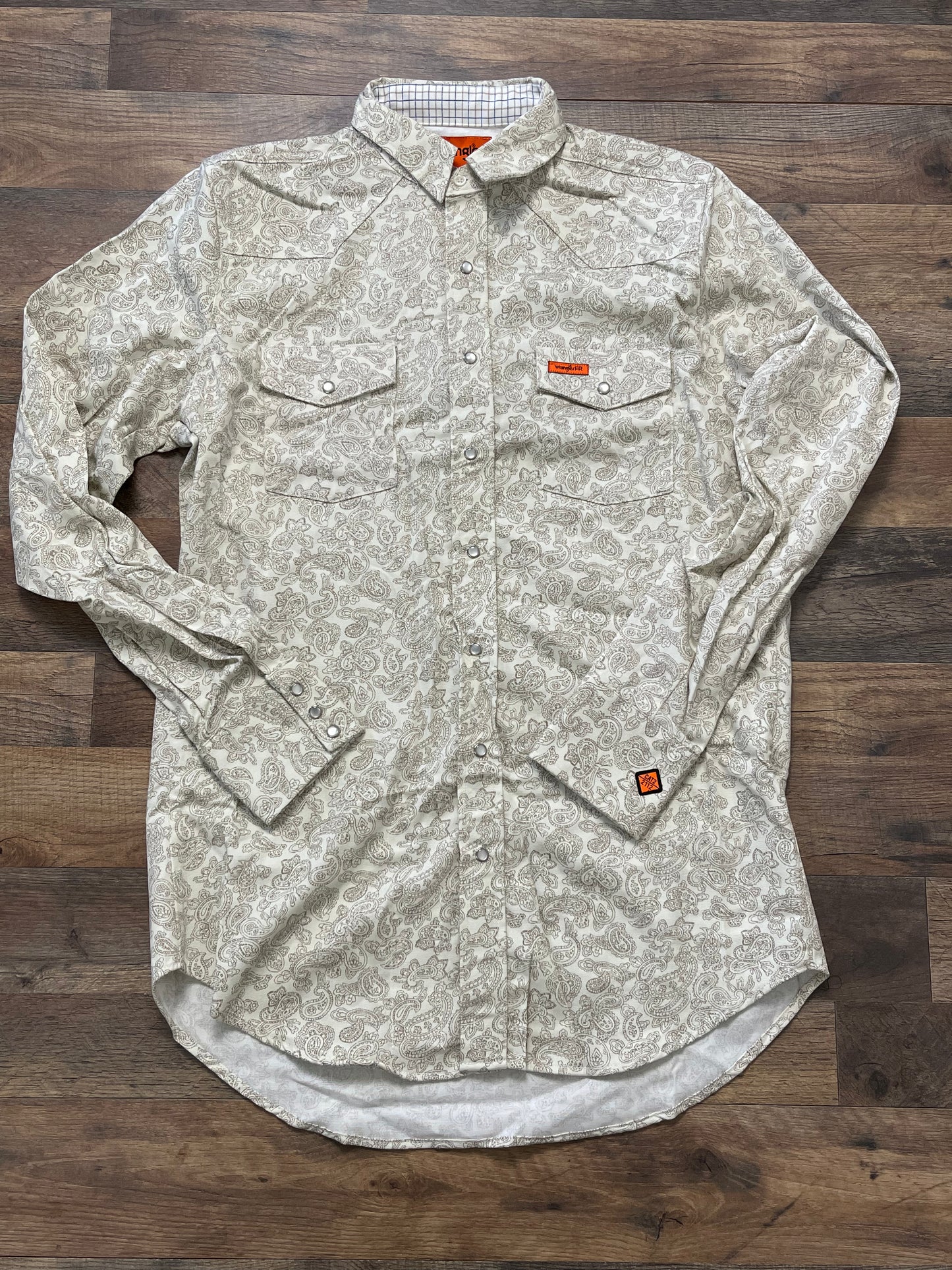 Wrangler FR Pearl Snap Button Down