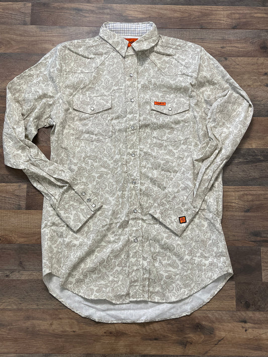 Wrangler FR Pearl Snap Button Down