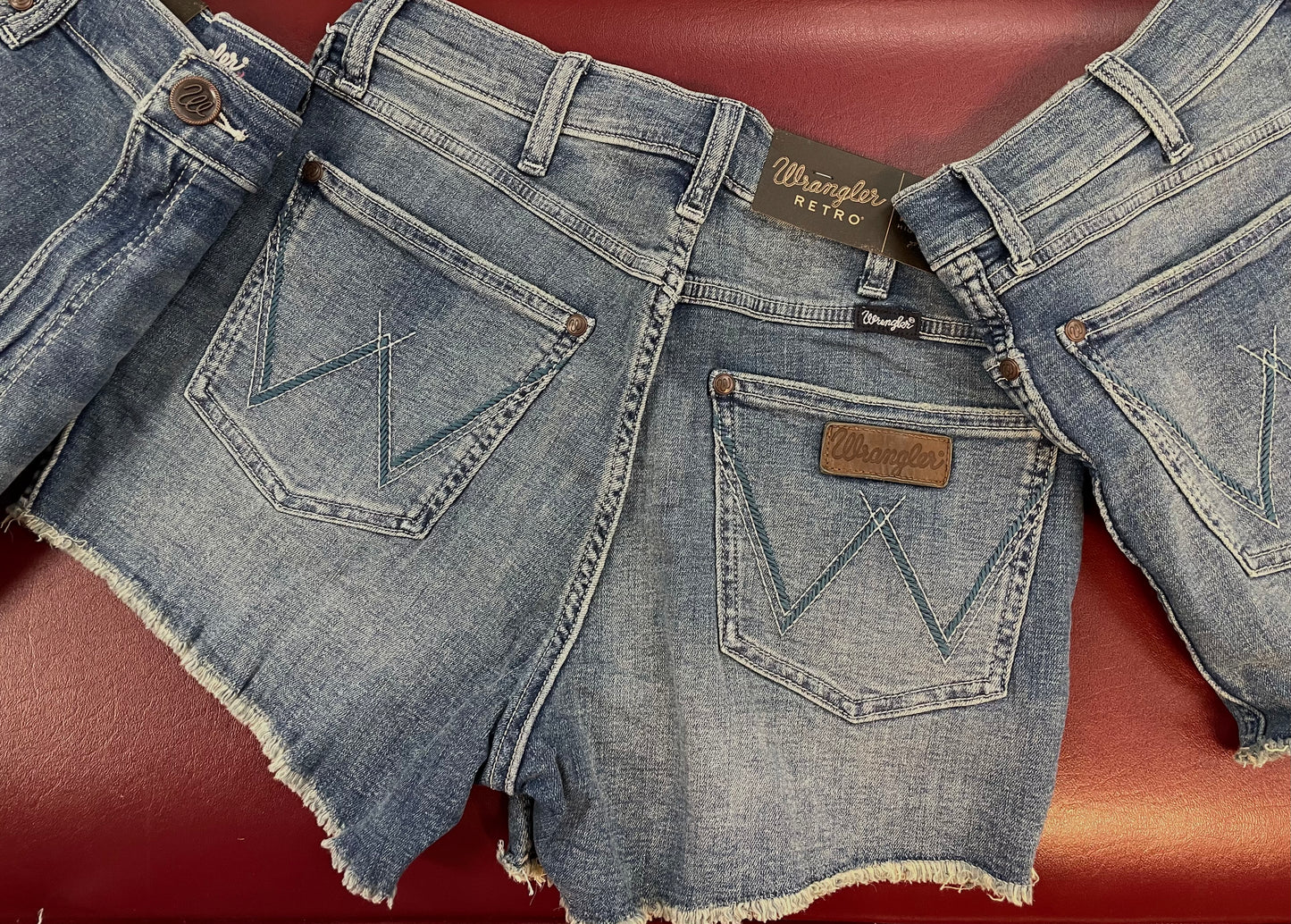 Wrangler Retro Bailey High-Rise Shorts