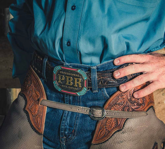 Vibrant Riders buckle