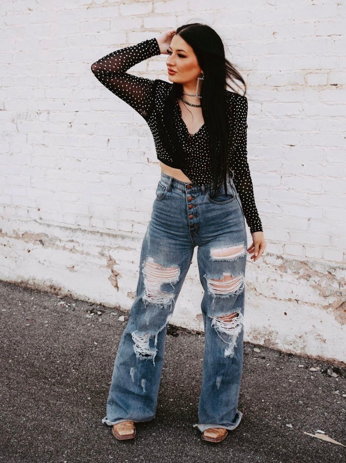 The Codie Wide Leg Jeans