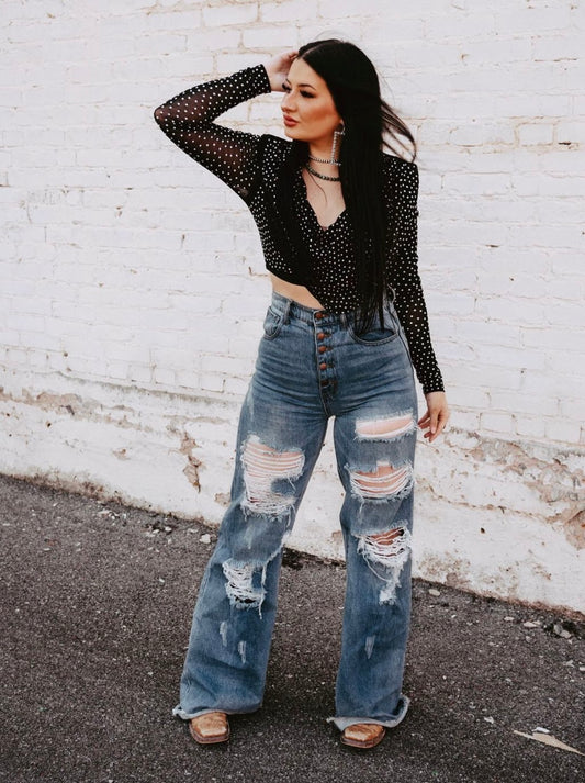 The Codie Wide Leg Jeans