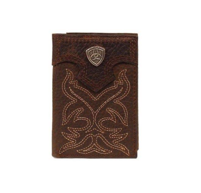 Ariat Men's Embroidered Bifold Wallet