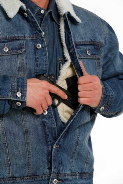 Cinch Denim Trucker Concealed Men's Jacket