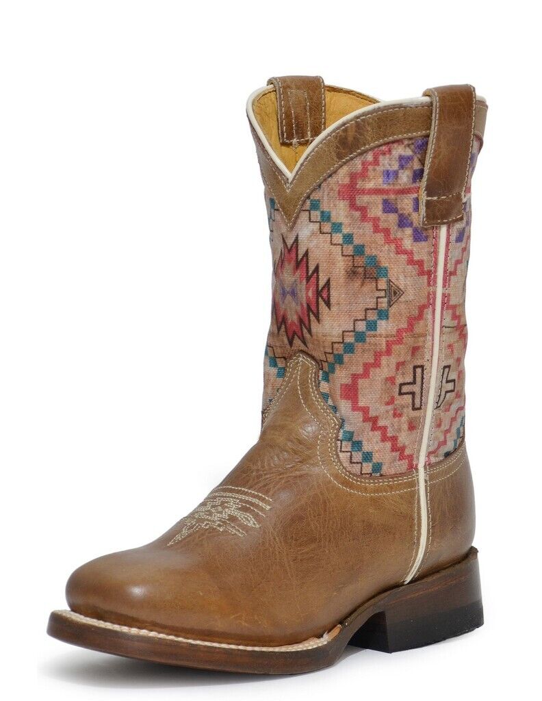 Aztec Brown Kid's Boots