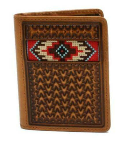 Ariat Men's Aztec Bi-Fold Wallet
