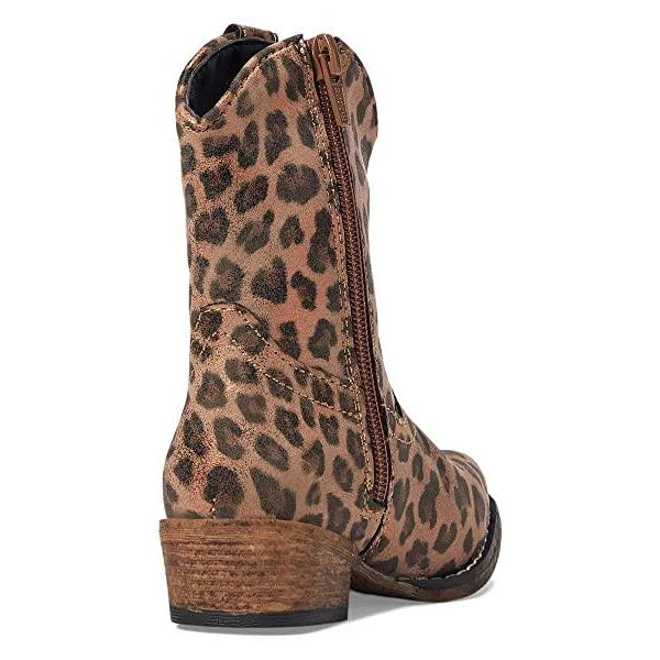 Riley Leopard Kid's Boots