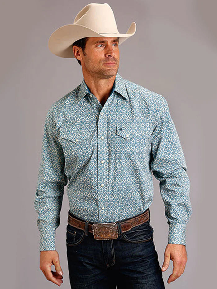 Sale ✨Stetson Vintage Snap Men's Western Shirt